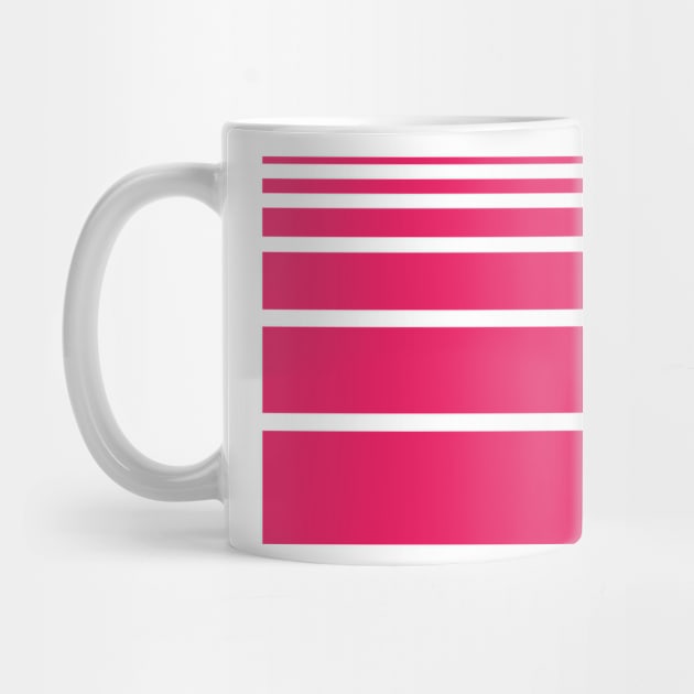 Stripes pink Art by Tshirtstory